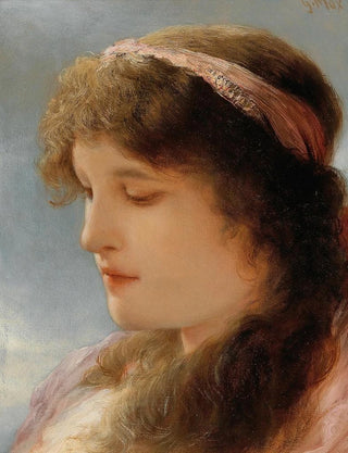 Gabriel von Max - Daydreaming.webp
