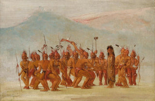 George Catlin - Dance To The Berdash.webp