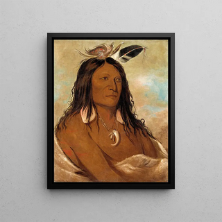 George Catlin - EShahKNee Bow And Quiver First Chief of The Tribe.webp