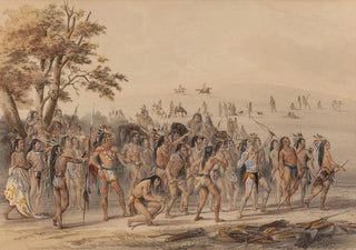 George Catlin - Game of the Arrow.webp