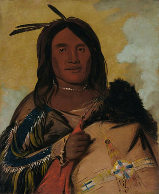 George Catlin - KaPsKaDa Shell Man An Oglala Brave.webp
