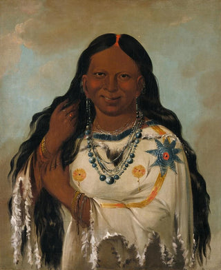 George Catlin - KayAGsGis a Young Woman.webp