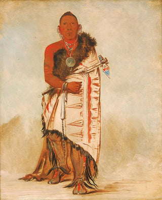 George Catlin - KiHGoWawShShee Brave Chief Chief of The Tribe.webp