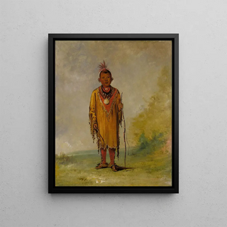 George Catlin - MeSuWahk Deers Hair Favorite Son of KeeOKk.webp