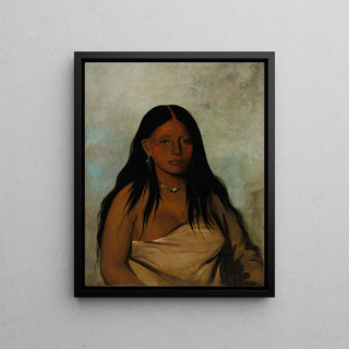 George Catlin - ShDeAh Wild Sage a Wichita Woman.webp
