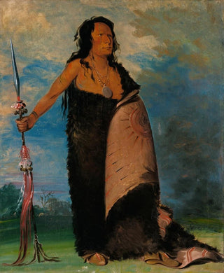 George Catlin - ShooDeGCha The Smoke Chief of The Tribe.webp