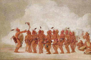 George Catlin - Slave Dance Sac And Fox.webp