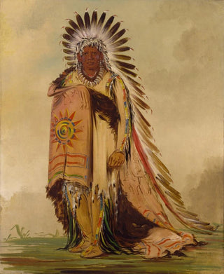 George Catlin - WnEeTon Chief of The Tribe.webp