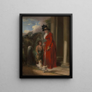 George Morland - The Squires Door.webp