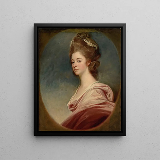 George Romney - Portrait Of Lady Emilia Kerr.webp