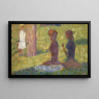 Georges Seurat - Study of Figures for La Grande Jatte.webp