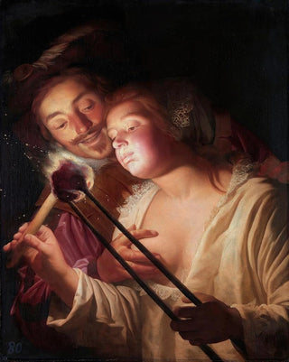 Gerard van Honthorst - The Soldier and the Girl.webp
