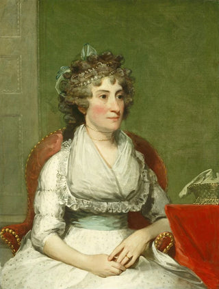 Gilbert Stuart - Catherine Yates Pollock Mrs George Pollock.webp