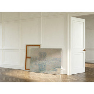 Glaçons, Effet Blanc - Claude Monet | Reproduction Tableau Décoration murale affiche copie