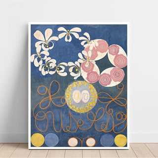 Groupe d'enfance IV - Hilma af Klint | Reproduction Tableau Décoration murale affiche copie