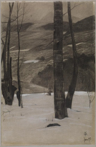 Gustav Kampmann - Feuchter Wintertag.webp