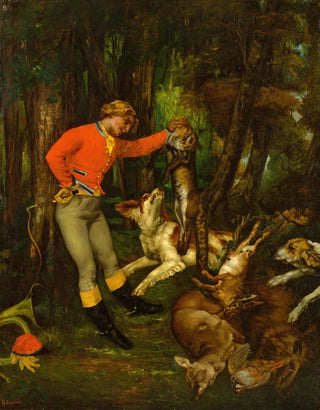 Gustave Courbet - After the Hunt.webp