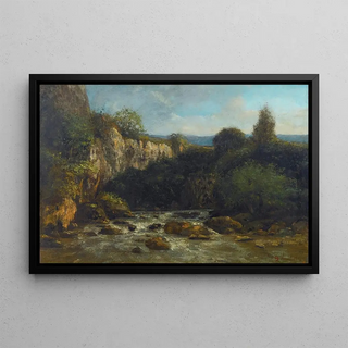 Gustave Courbet - Les Gorges De La Loue.webp
