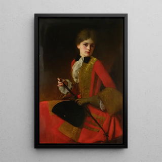 Gustave Jean Jacquet - Girl In A Riding Habit.webp