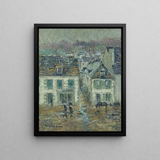 Gustave Loiseau - La pluie PontAven.webp
