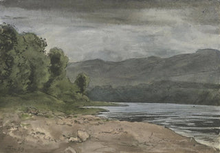 Hans Thoma - Landschaft mit Gewitterwolken.webp