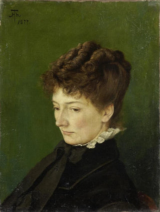 Hans Thoma - Portrait of Ida Mller ne Scholderer.webp