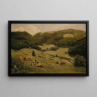 Hans Thoma - The Alb Valley near Sankt Blasien.webp