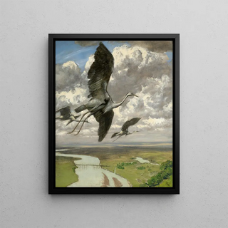 Hans Thoma - Wondrous birds.webp