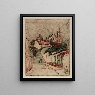 Helen Hyde - Church At Cuernavaca Mexico.webp