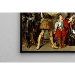 Henri IV confiant la régence à Marie de Médicis - Eugène Delacroix | Reproduction Tableau Décoration murale affiche copie