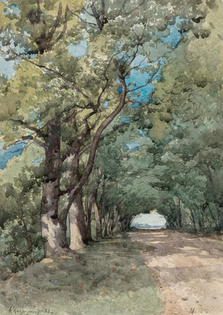 HenriJoseph Harpignies - Alle sousbois.webp