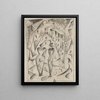 Hermann Stenner - Zwei Frauen auf der Strae.webp