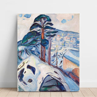 Hiver à Kragerø - Edvard Munch | Reproduction Tableau Décoration murale affiche copie