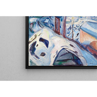 Hiver à Kragerø - Edvard Munch | Reproduction Tableau Décoration murale affiche copie