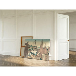 Honjo Tatekawa - Katsushika Hokusai | Reproduction Tableau Décoration murale affiche copie