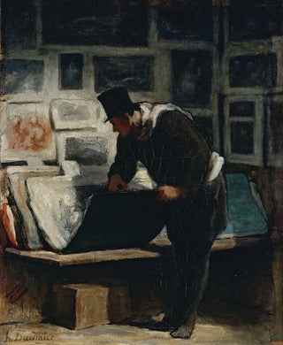 Honor Daumier - Lamateur destampes.webp