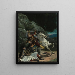 Horace Vernet - Combat of a Greek and a Turk.webp