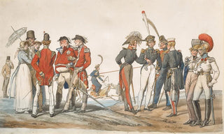 Horace Vernet - Officiers anglais et franais discutant.webp