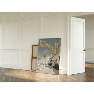 Hôtel des Roches Noires, Trouville de Claude Monet | Reproduction Tableau Décoration murale affiche copie