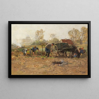 Hugo Mhlig - Bei der Ernte Niederrhein.webp