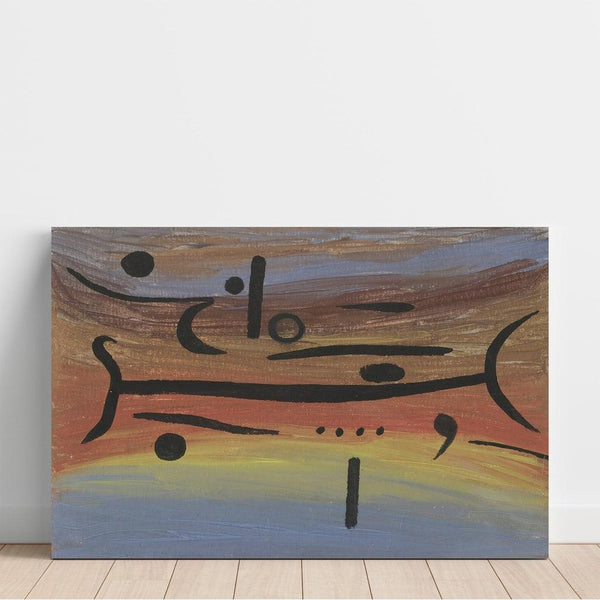 Maalauksen jäljennös Instruments - Paul Klee