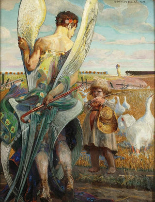 Jacek Malczewski - Angel I shall follow thee.webp