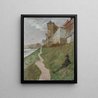 Jacek Malczewski - At the hill of the Norbertines monastery.webp