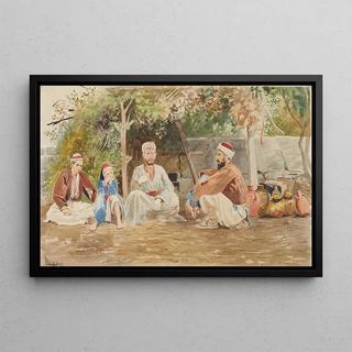 Jacek Malczewski - Genre scene from Asia Minor.webp