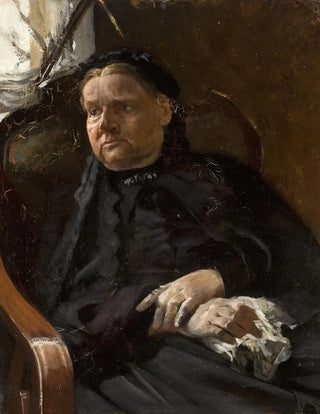 Jacek Malczewski - Portrait of artists mother.webp