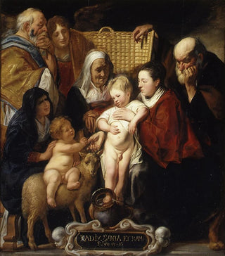 Jacob Jordaens - The Holy Family with Saint Anne and the Young Baptist and His Parents.webp