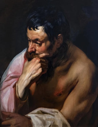 Jacob Jordaens - The thinker or Fauna in meditation.webp