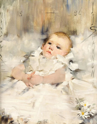 James Jebusa Shannon - Baby in a Ruffled Dress.webp