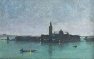 James Jebusa Shannon - San Giorgio Maggiore From The Lagoon By Moonlight Venice.webp