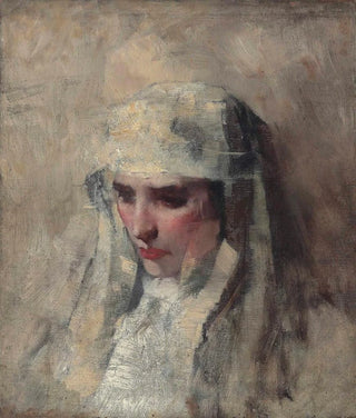 James Jebusa Shannon - Study for Madonna and Child.webp